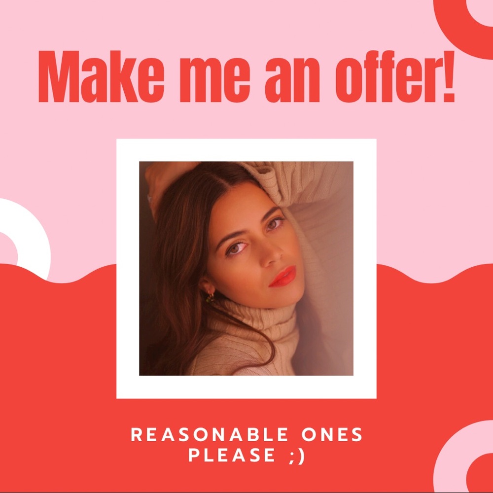 Accepting all reasonable offers!